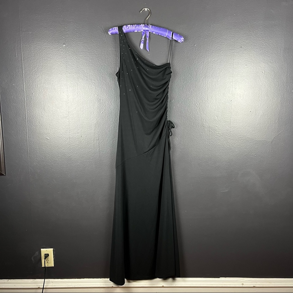 Vintage 90s one shoulder gown